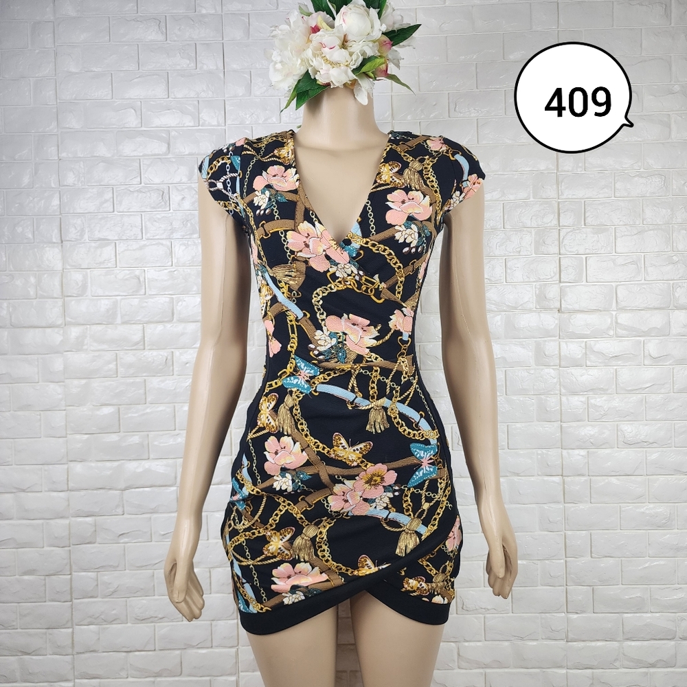 Almost Famous Small Bodycon Mini Dress – Stretchy Sexy Party Dress